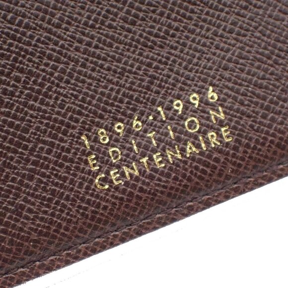 LOUIS VUITTON Porte Valeurs Cartes Credit Damier Leather Brown N61823 07EF445 - Picture 14 of 15
